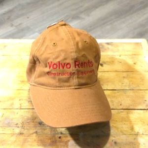 Volvo rents construction equipment ball cap w/ adjustable strap nwt